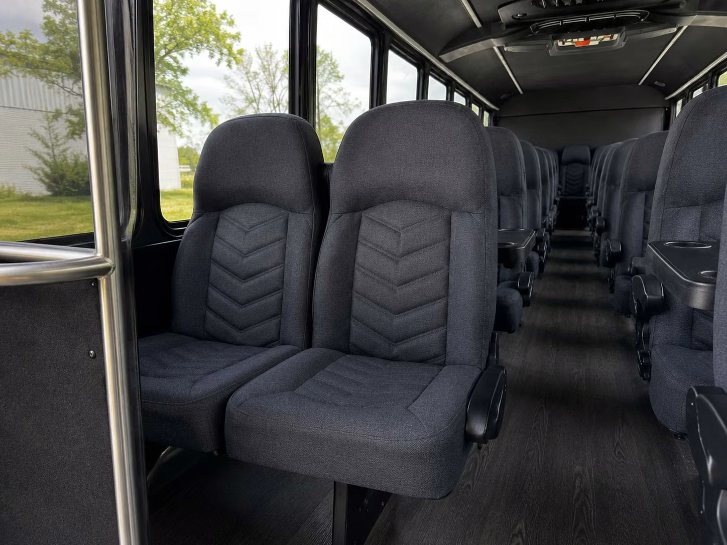 15 passenger minibus inside
