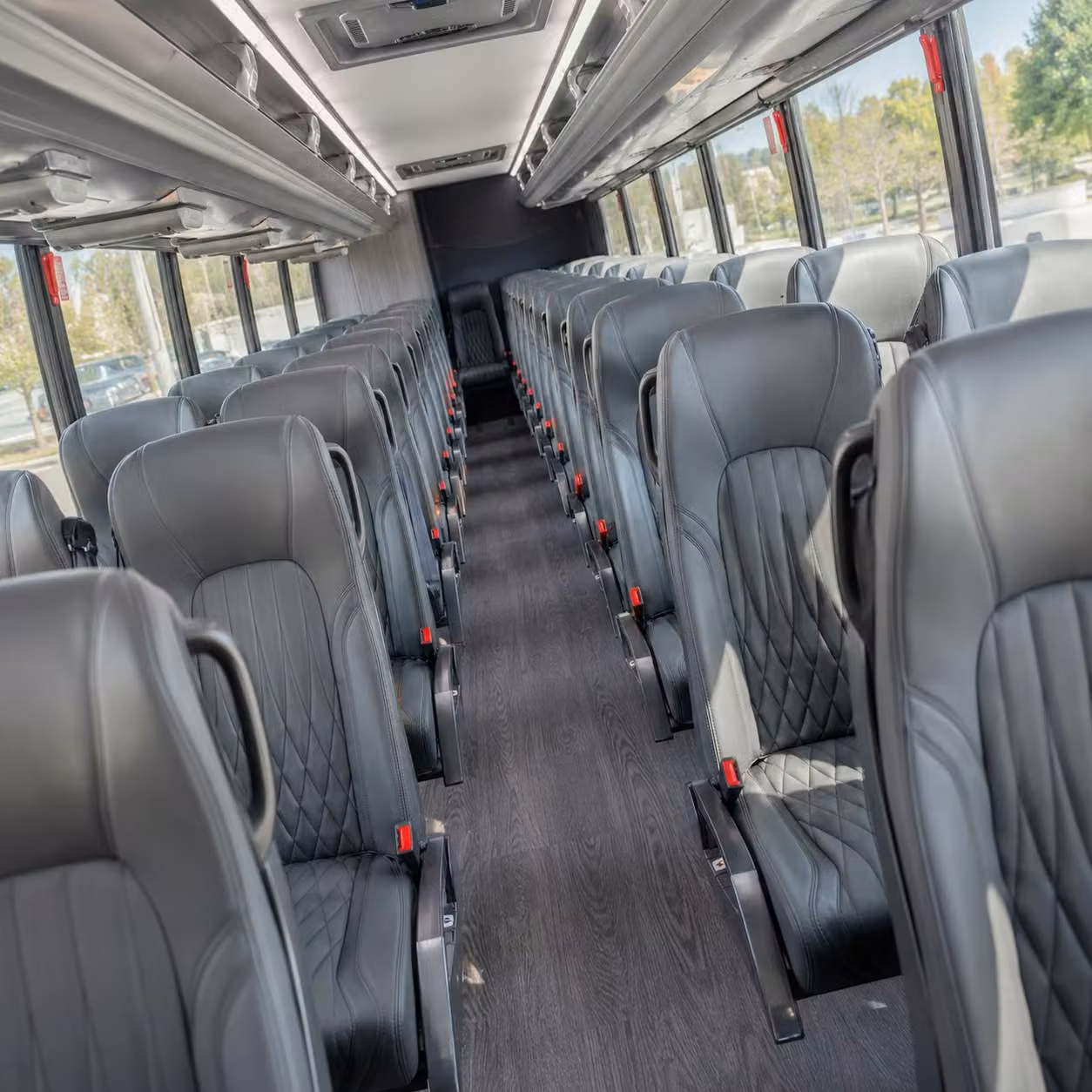 25 passenger minibus inside