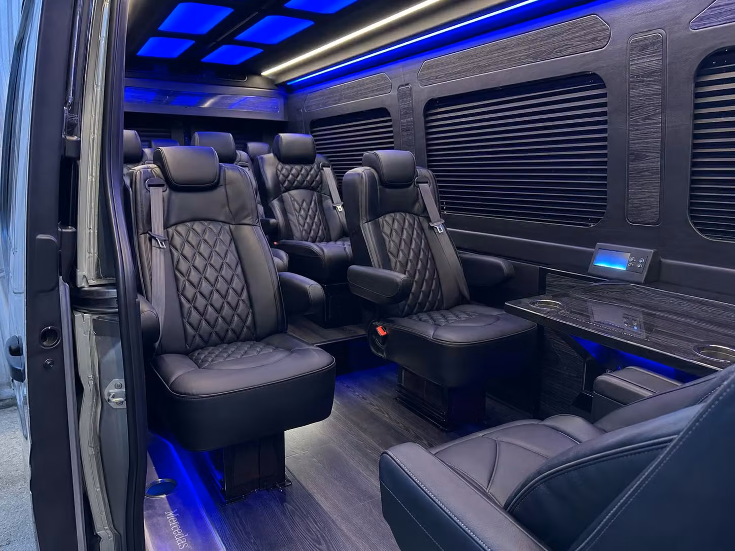 sprinter van transportation for groups and events across boulder