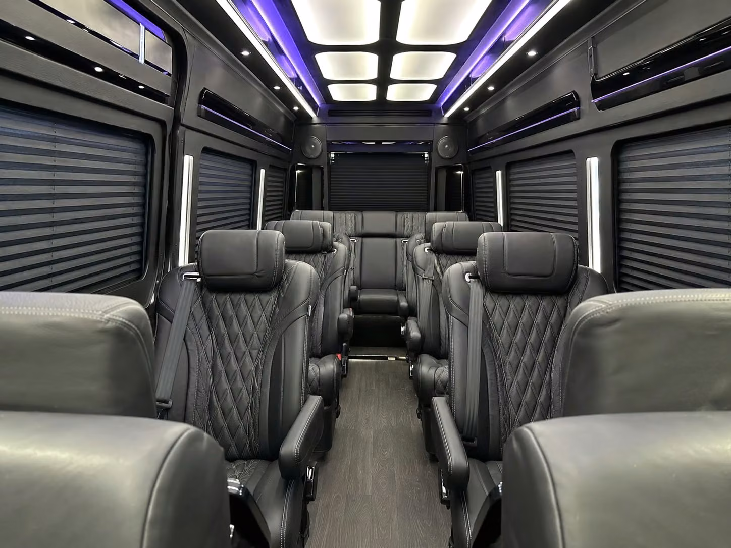 sprinter van with driver interior