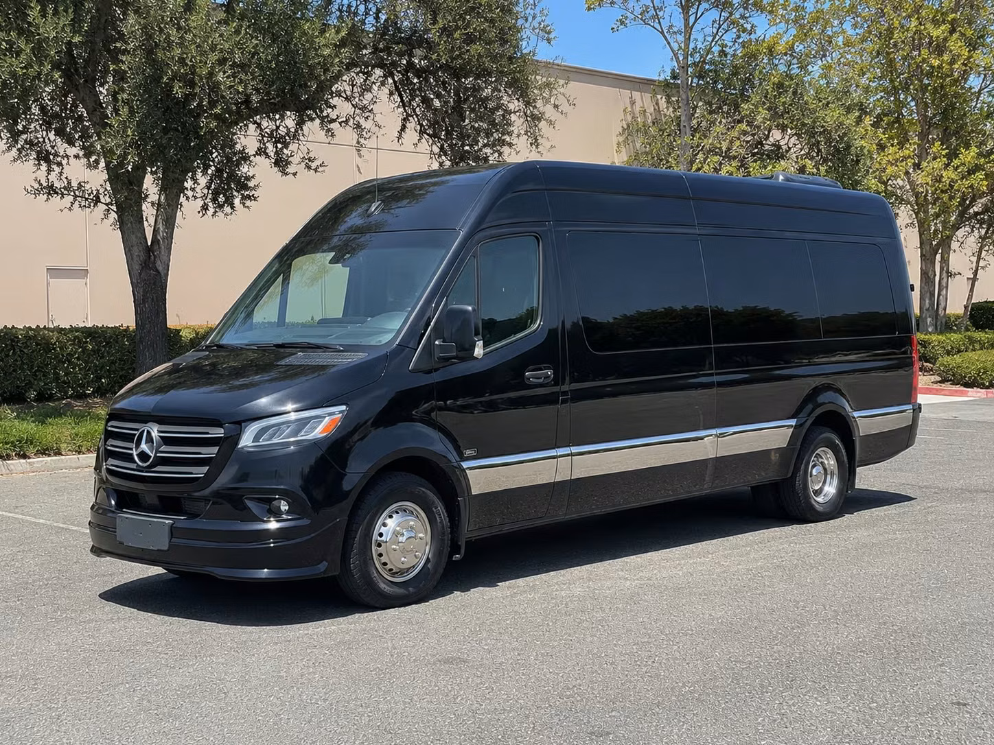 sprinter van with driver